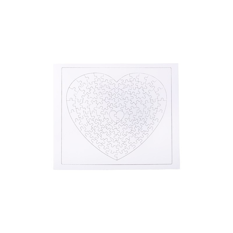 Puzzle coração grande